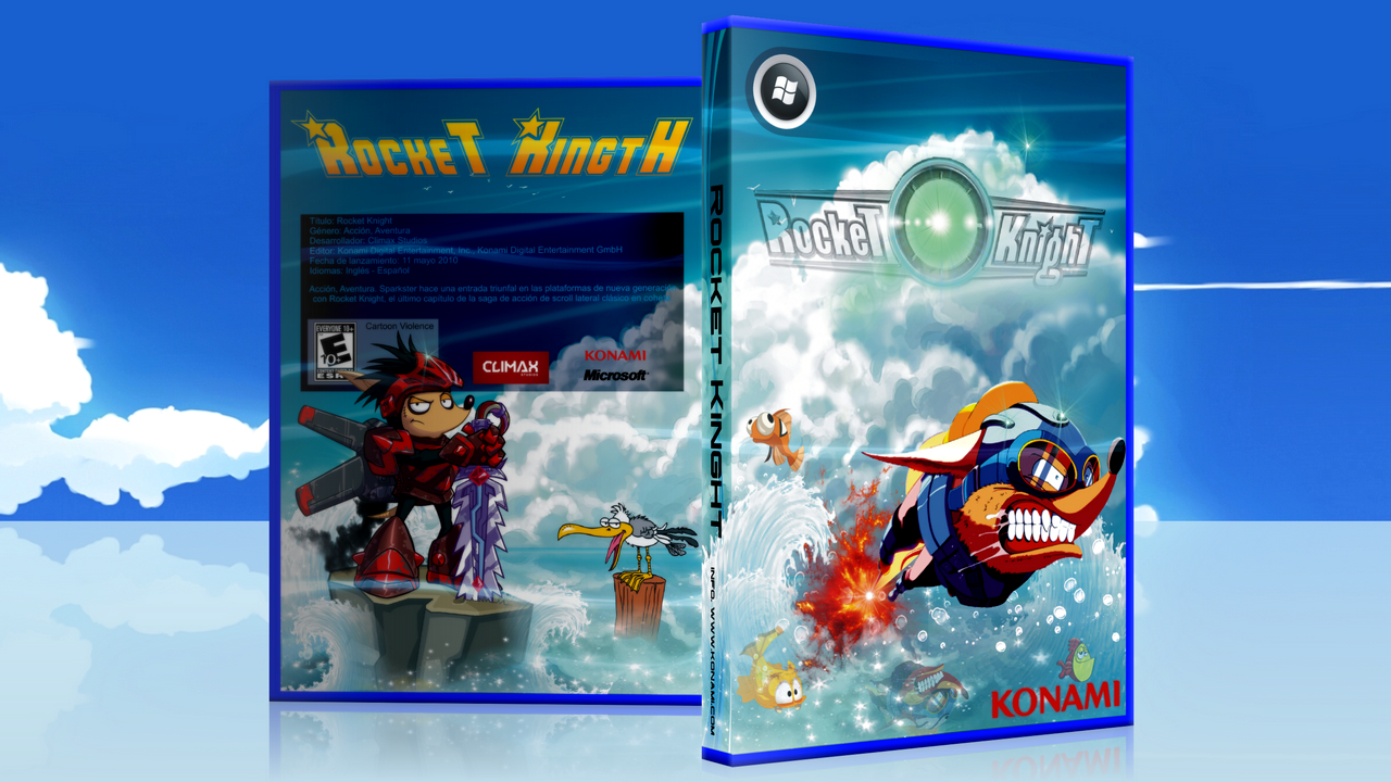 Rocket Kinght box cover