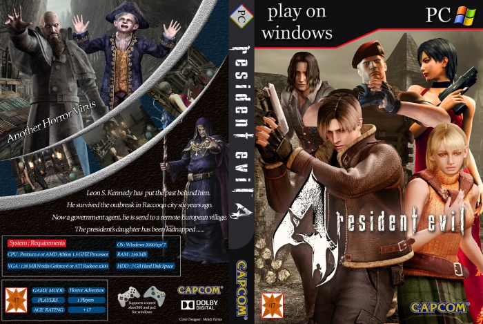 Resident Evil 4 PC Box Art Cover by MPI