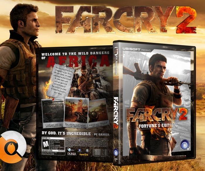 Far Cry 2 PC Box Art Cover by AndrÃ© Diogo