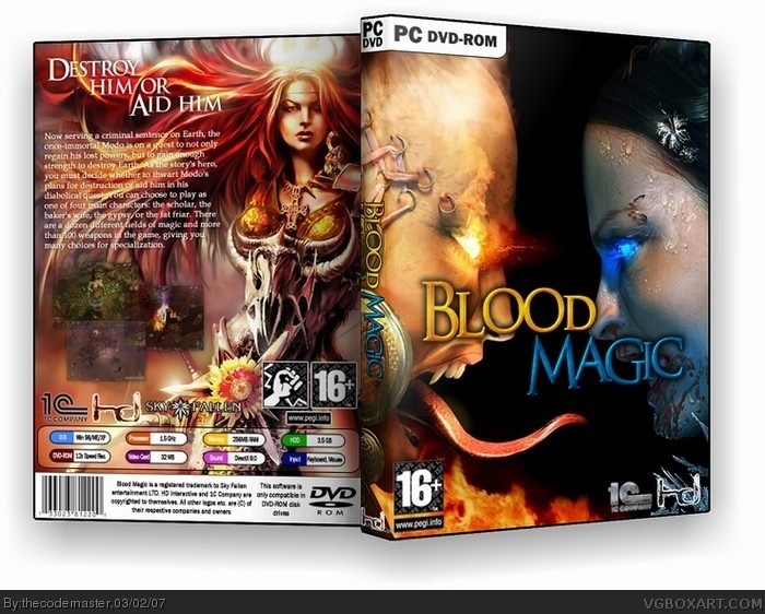 Blood Magic box art cover