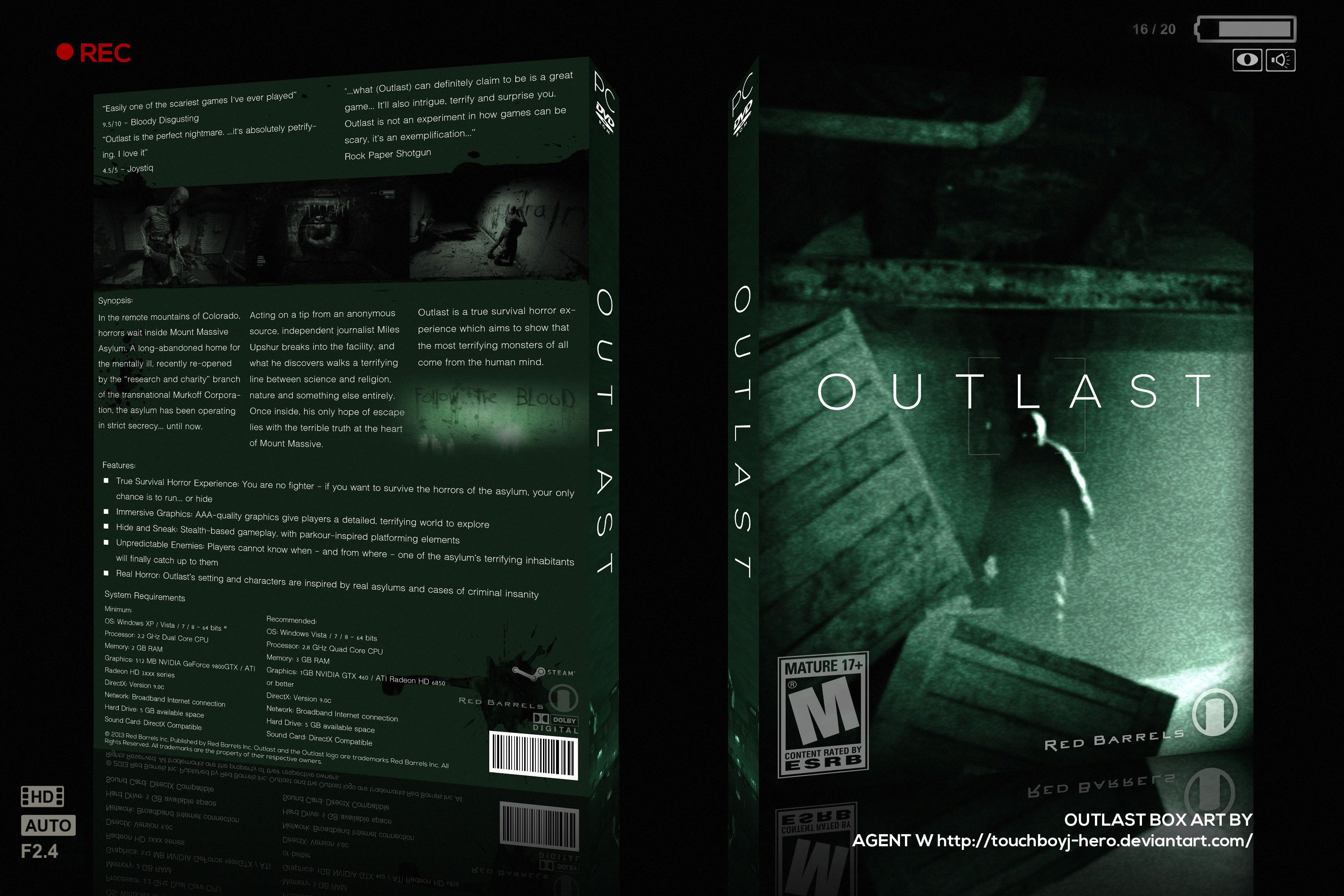 Outlast ps4 диск фото 36