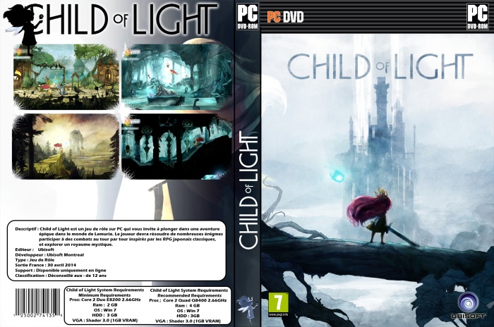 Chil Of Light box art cover