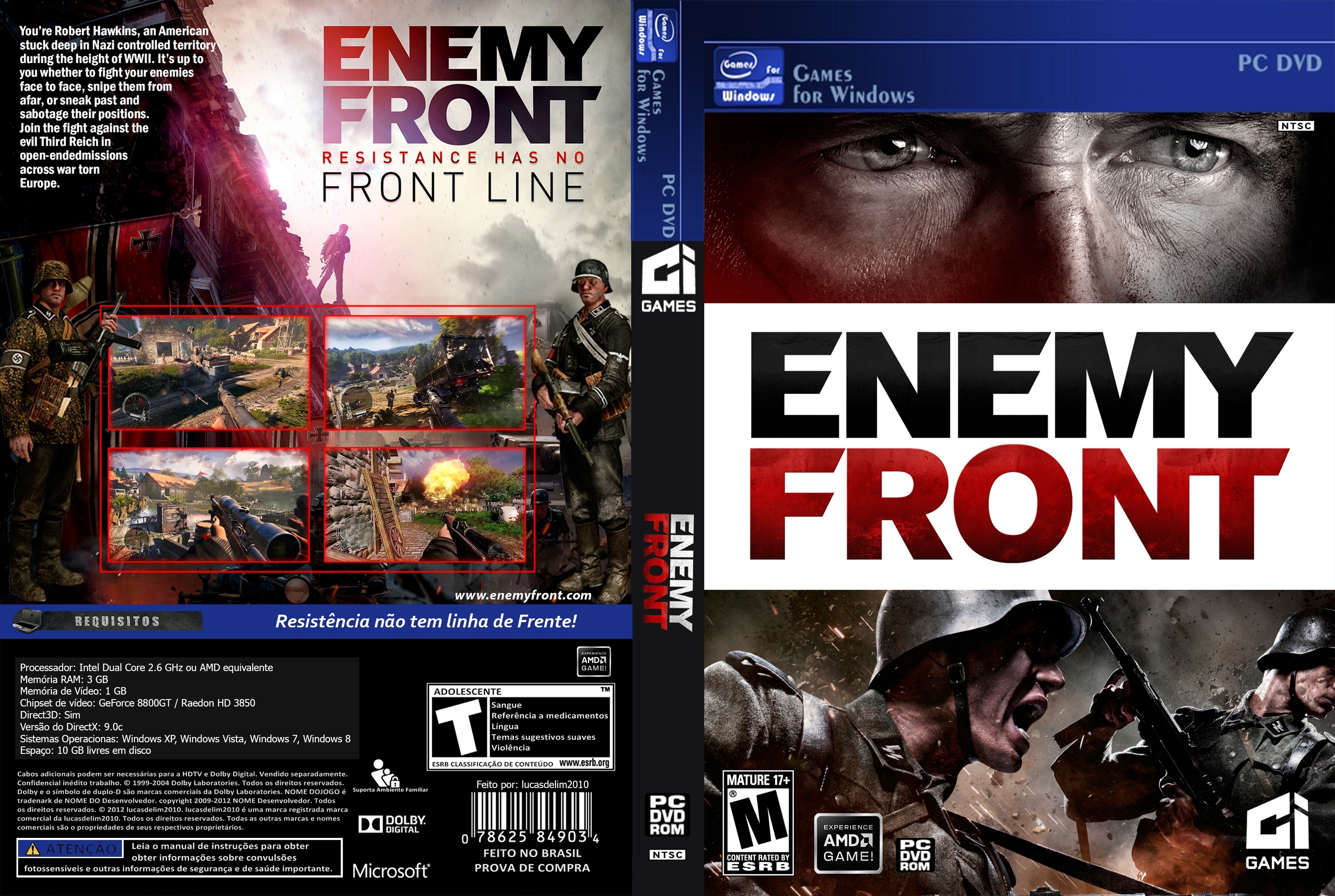 Enemy Front box cover