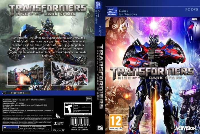 transformers rise of the dark spark ps3