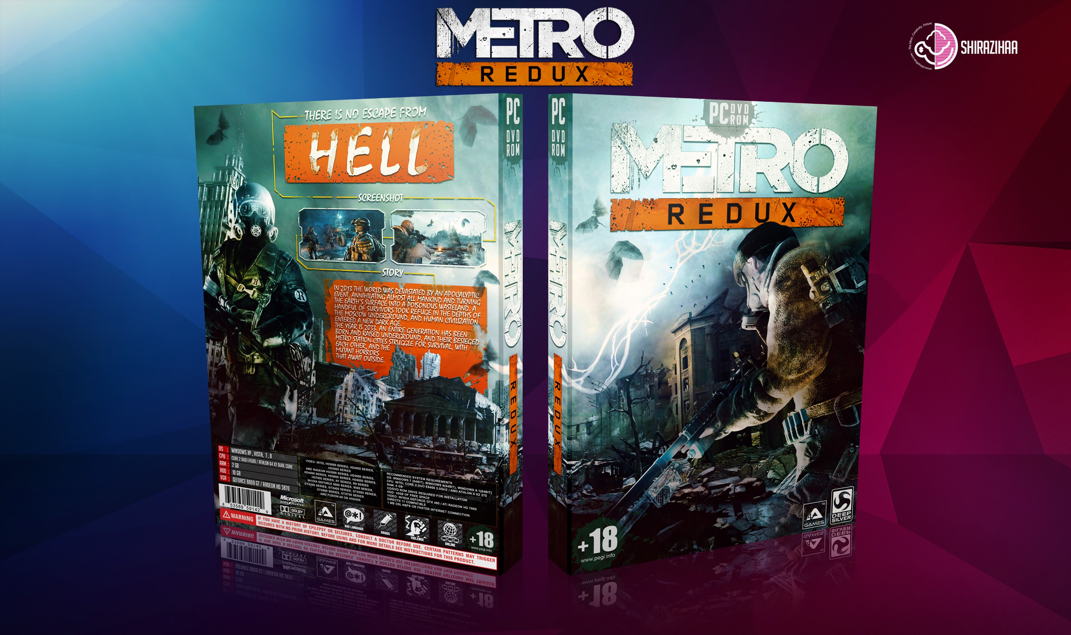 Metro: Redux box cover