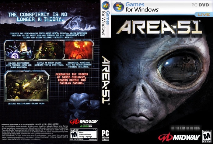 Area-51 - PC box art cover