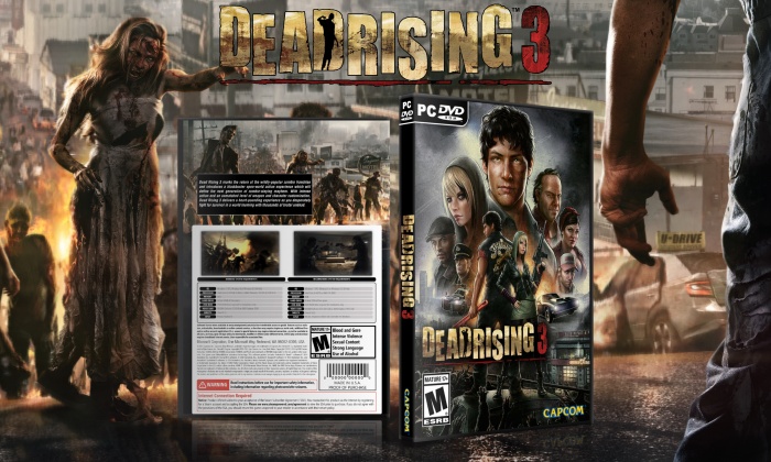 Dead Rising 3 box art cover