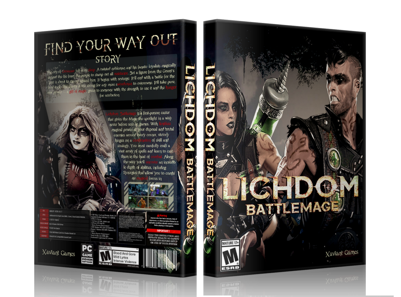 Lichdom: Battlemage box cover