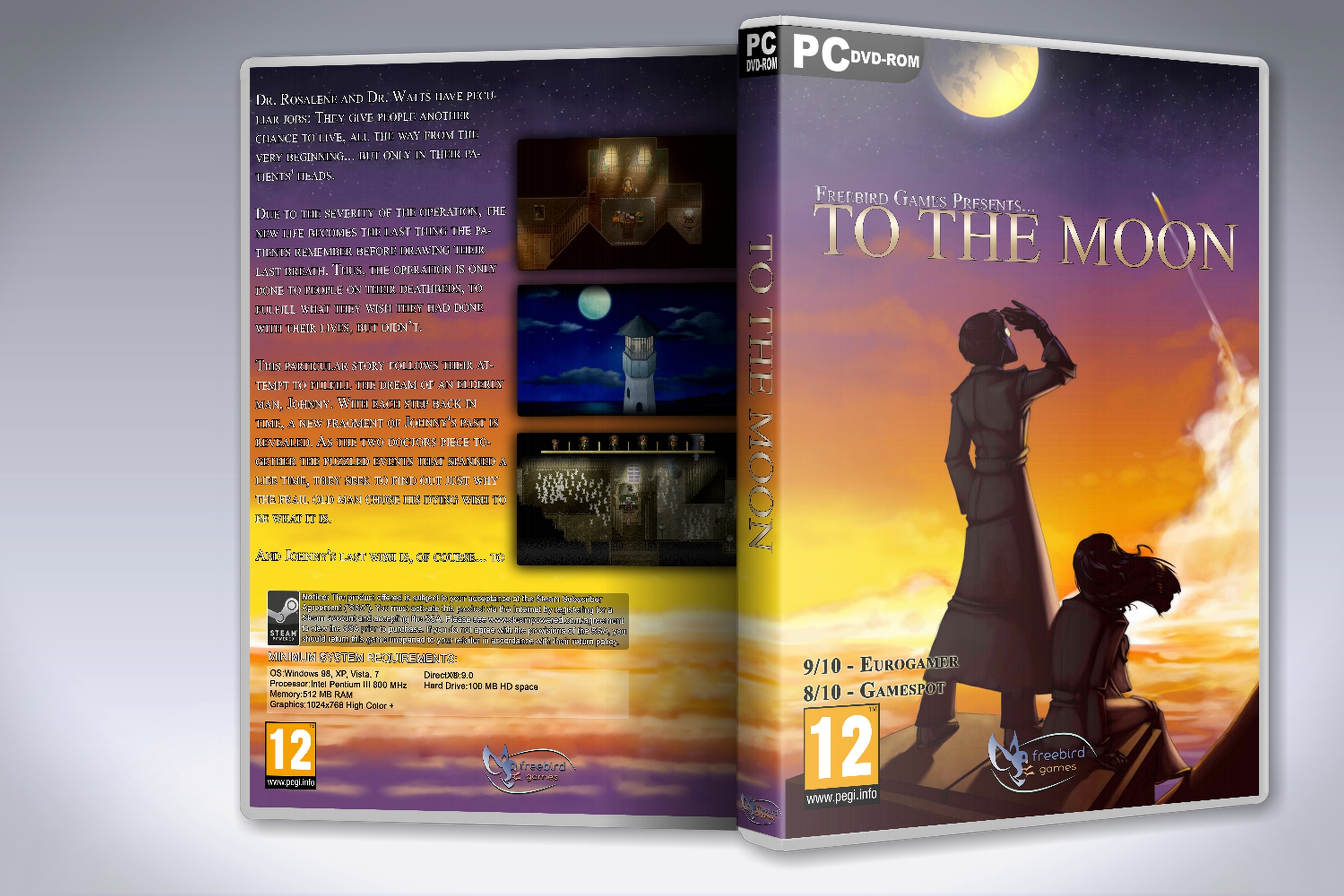 To The Moon box cover
