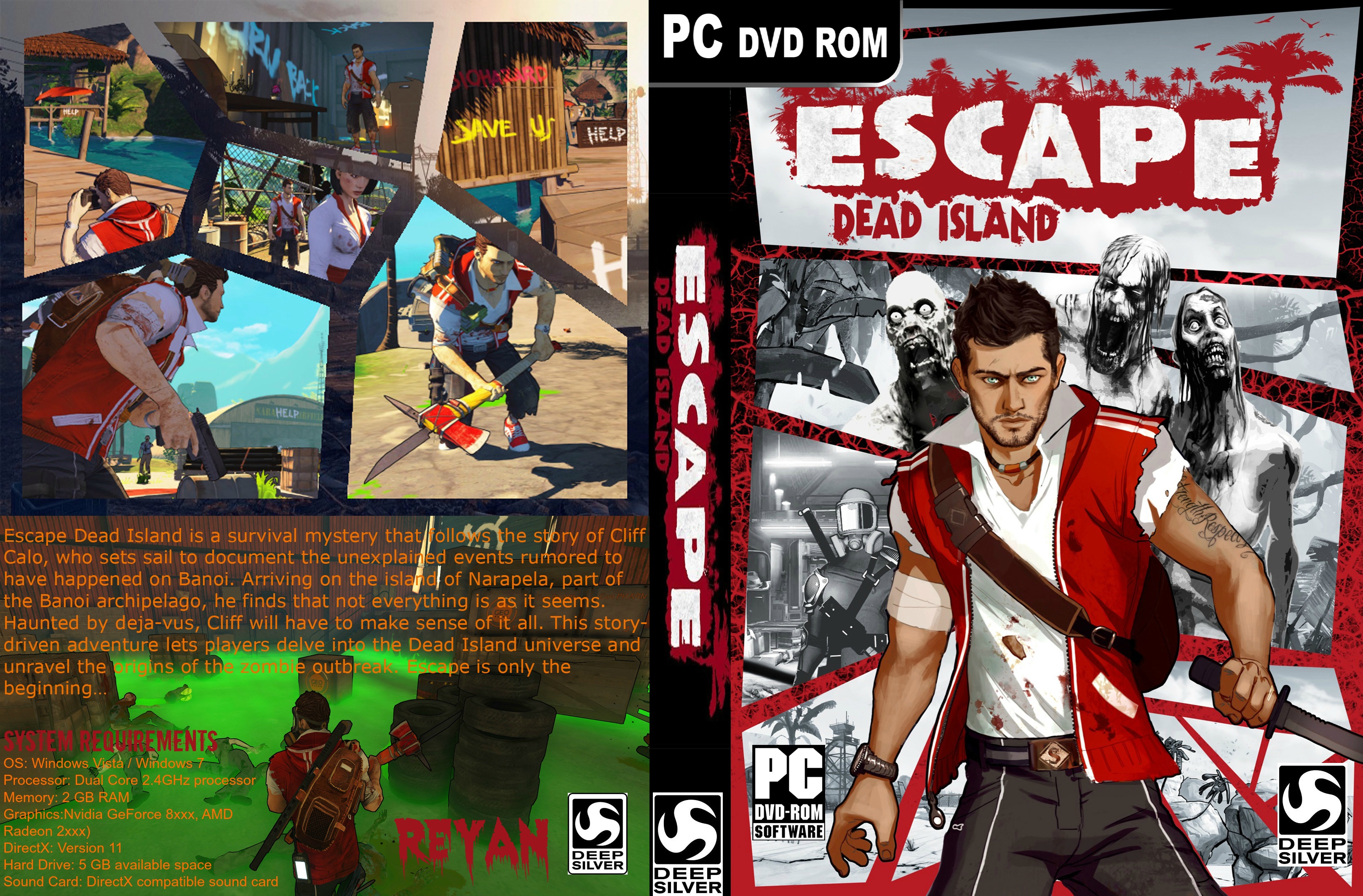 Escape dead island спрятанная карта