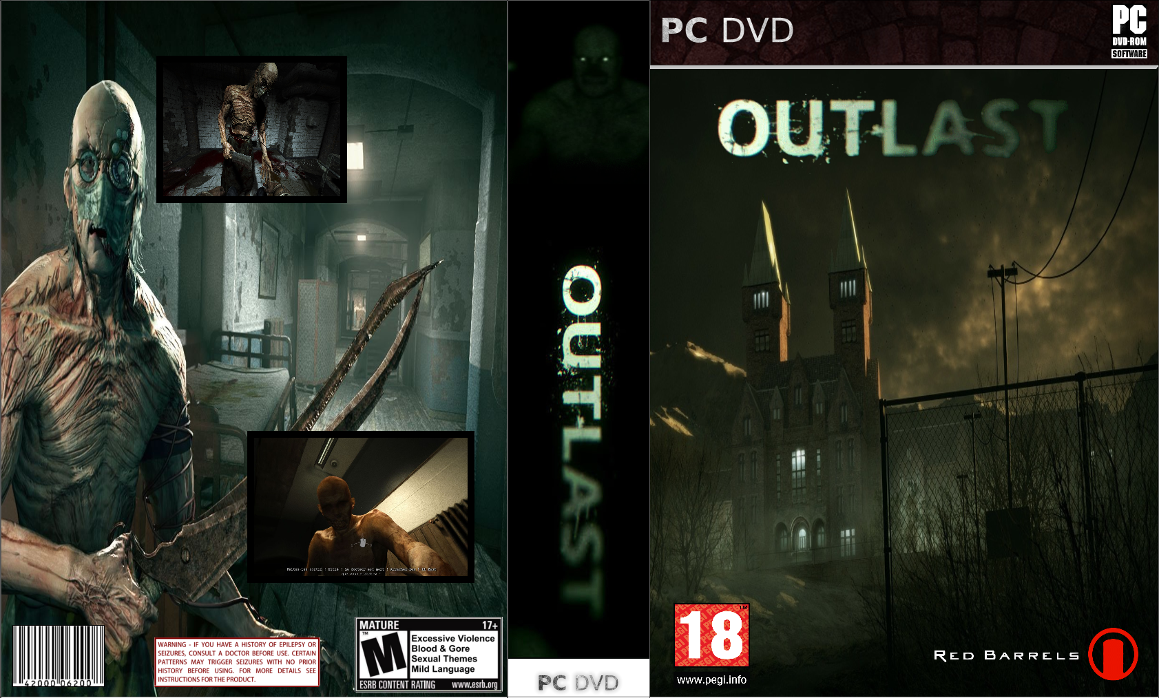 Outlast ps4 диск фото 71