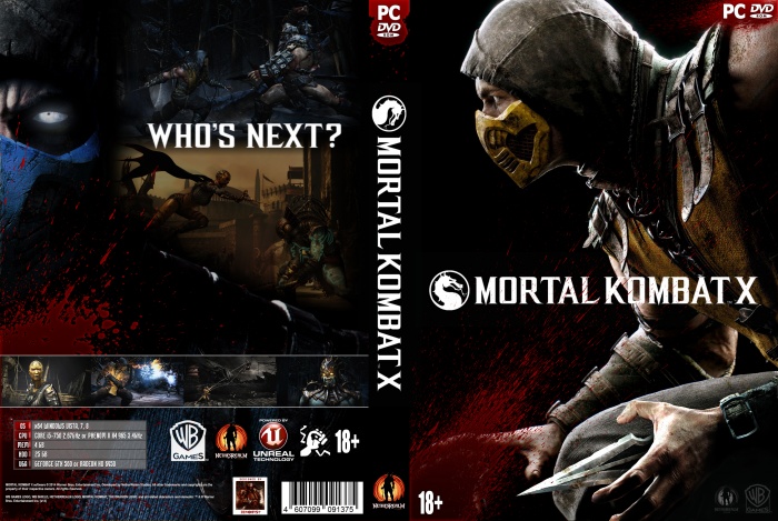 Mortal Kombat X Pc Box Art Cover By D D D N Nœ D D N D D D D