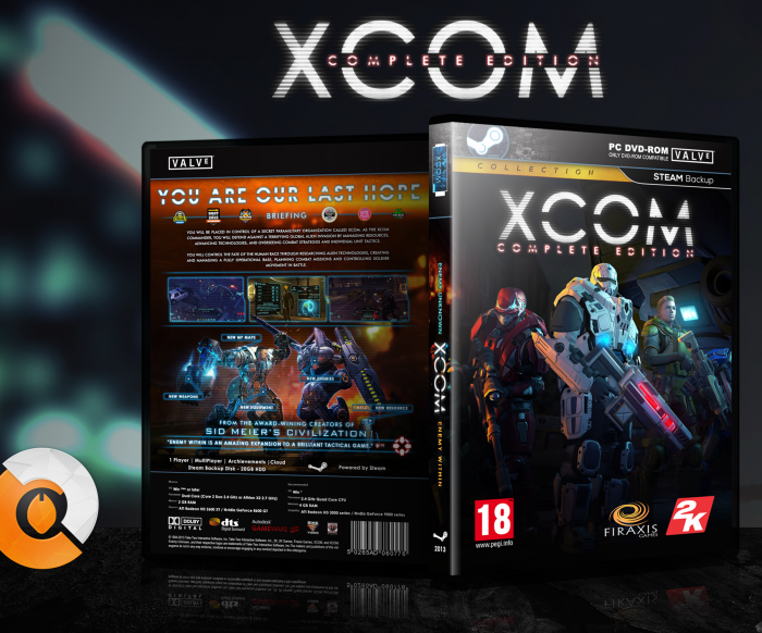 XCOM: Complete Edition box art cover
