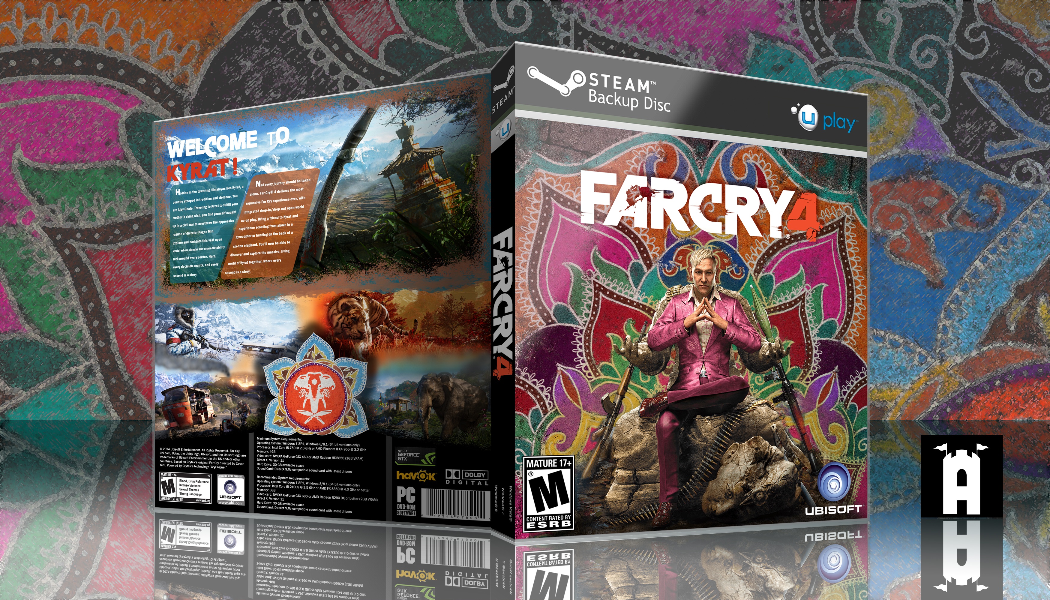 Viewing Full Size Far Cry 4 Box Cover