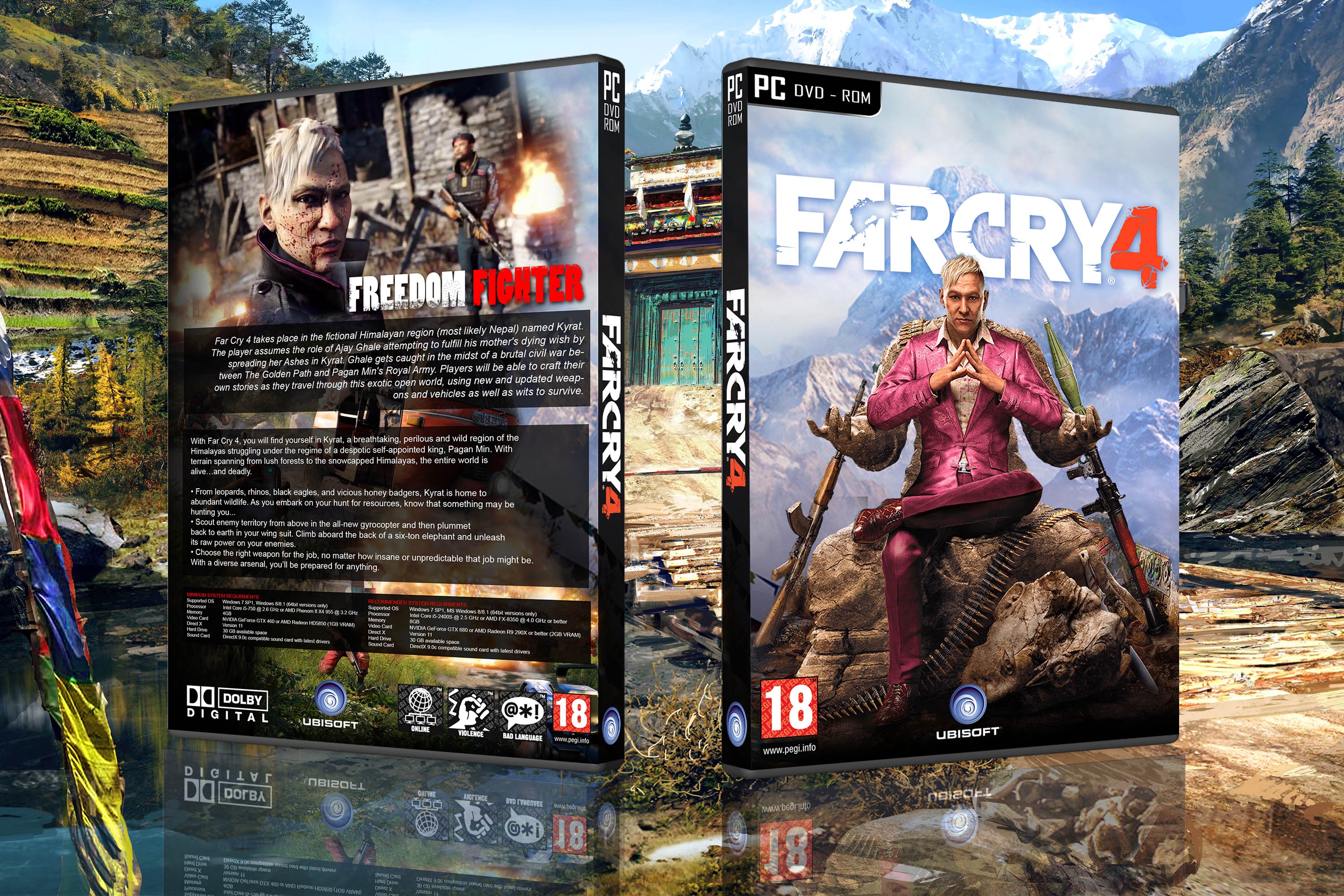 Far box. Far Cry 4 обложка игры на диск. Far Cry 4 диск на ПК. Far Cry 4 PC обложка. Фар край 4 коробка.