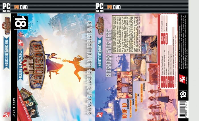Bioshock Infinine: The Complete Edition box art cover