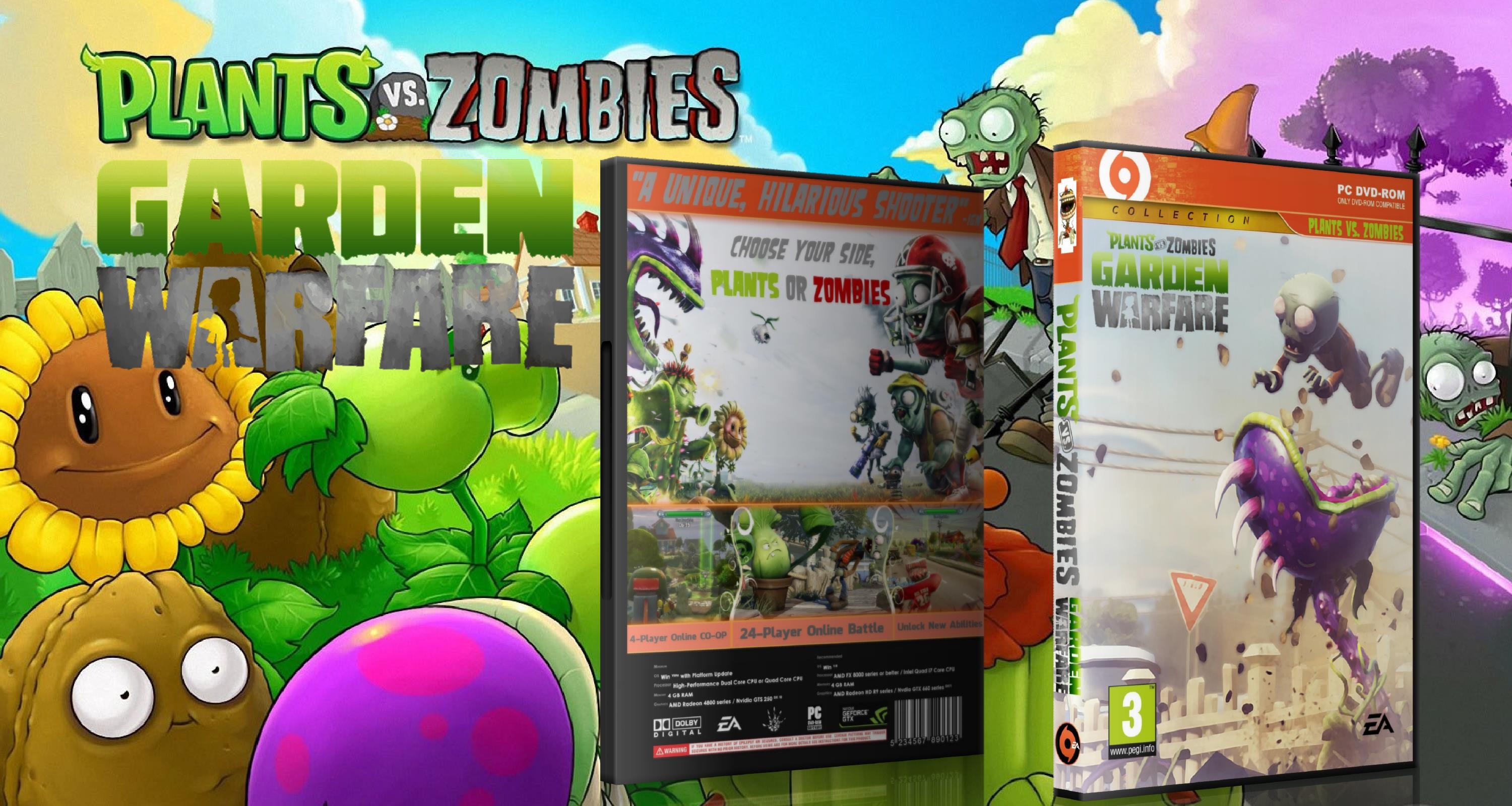 Plants vs Zombies: Garden Warfare box cover