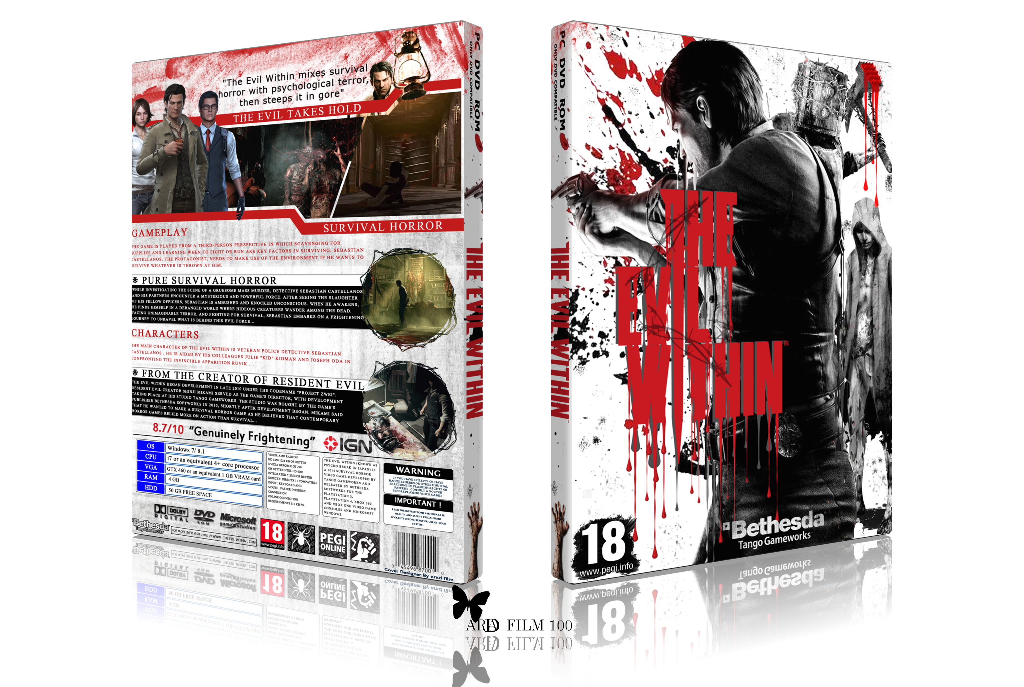 TEH Evil Within box cover