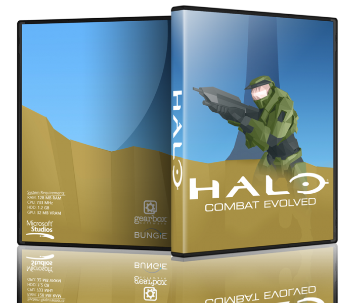 halo combat evolved box art