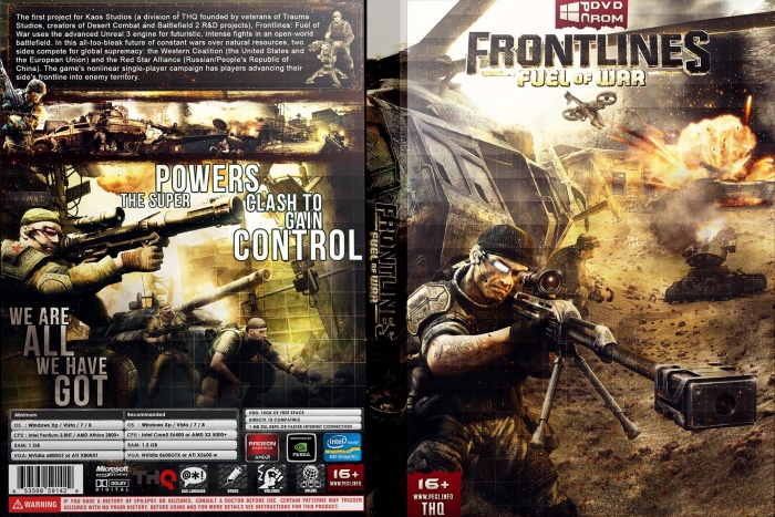 Frontlines: Fuel Of War box art cover