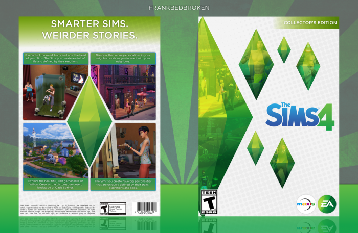 The Sims 4 Pc Box Art Cover By Frankbedbroken - vrogue.co