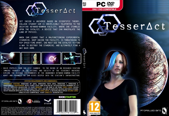 TesserAct box art cover