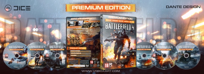 Battlefield 4 Premium Edition box art cover