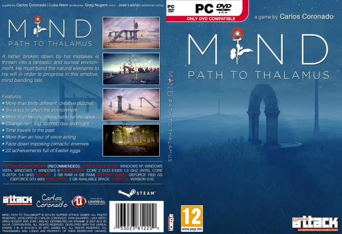 Mind:Path to Thalamus box art cover