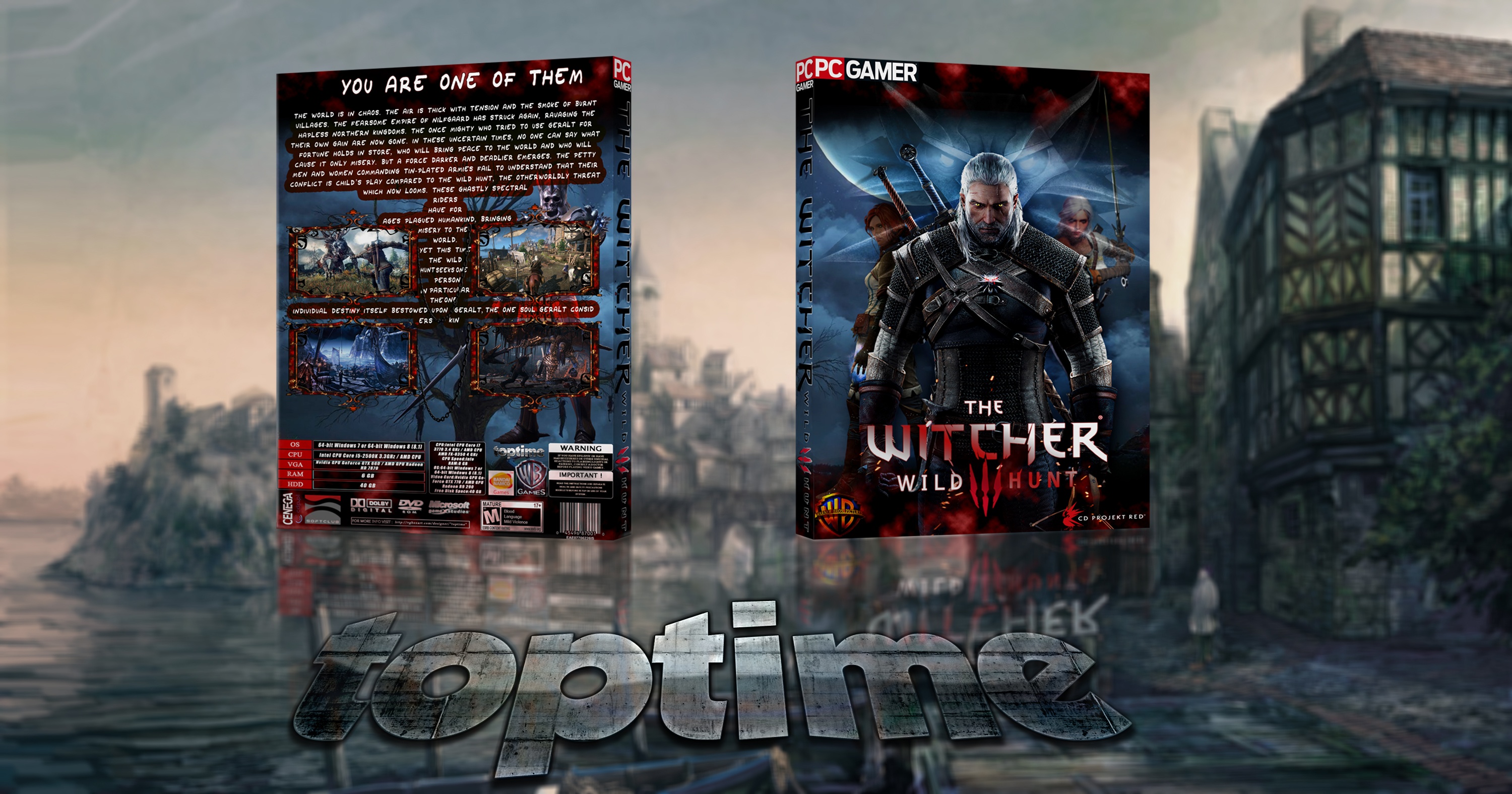 The Witcher 3: Wild Hunt box cover