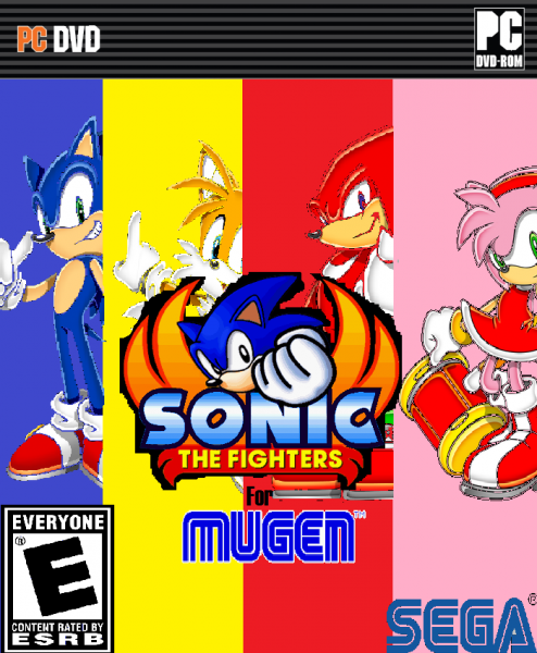Sonic The Fighters for Mugen box cover
