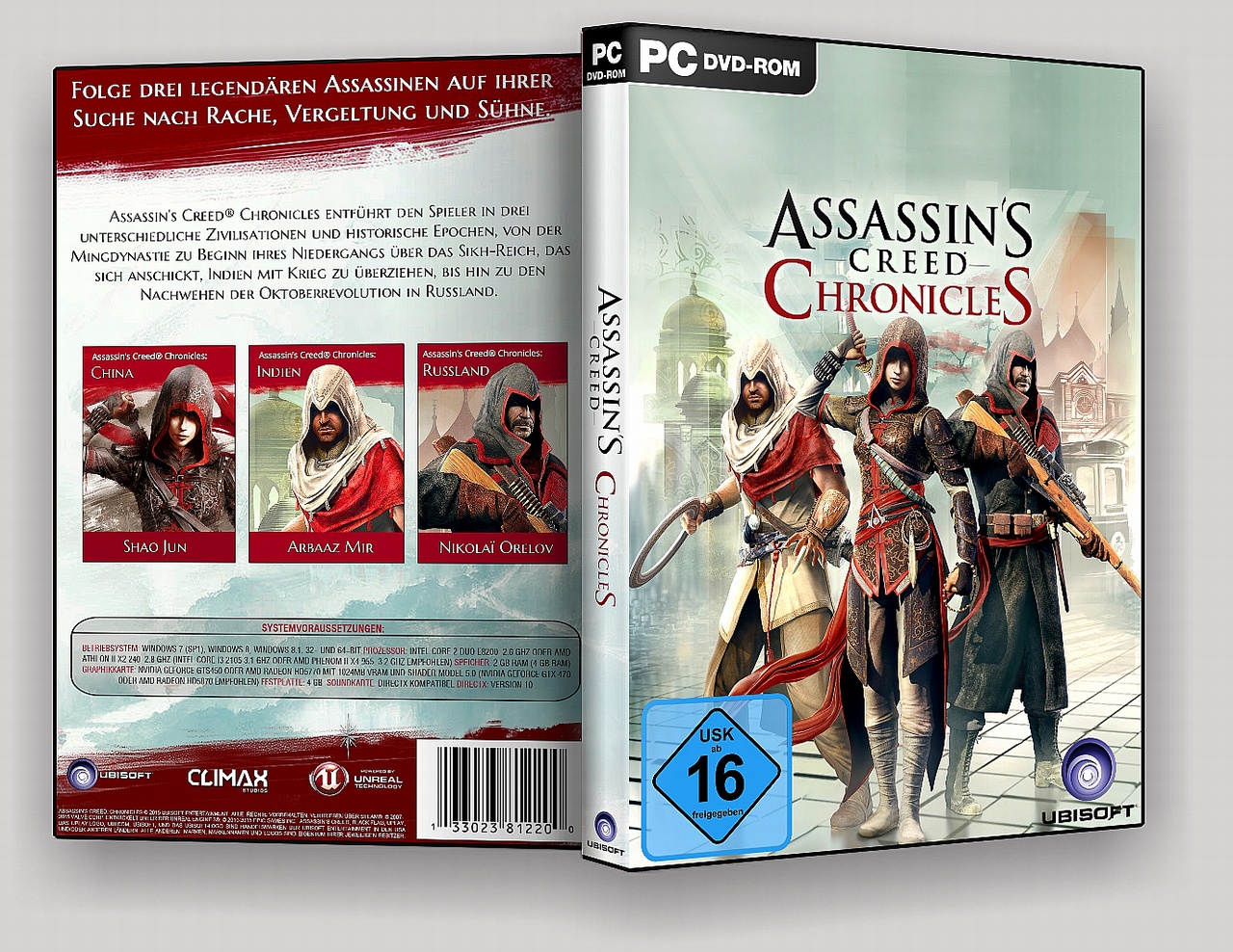Assassin's Creed: Chronicles box cover