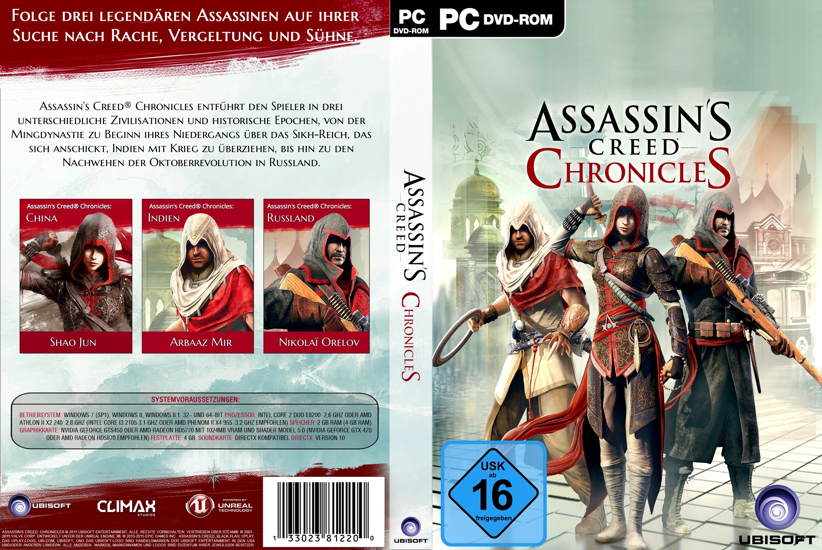 Assassins creed chronicles trilogy steam фото 2