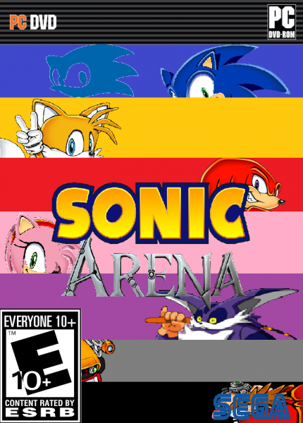 Sonic Arena box cover