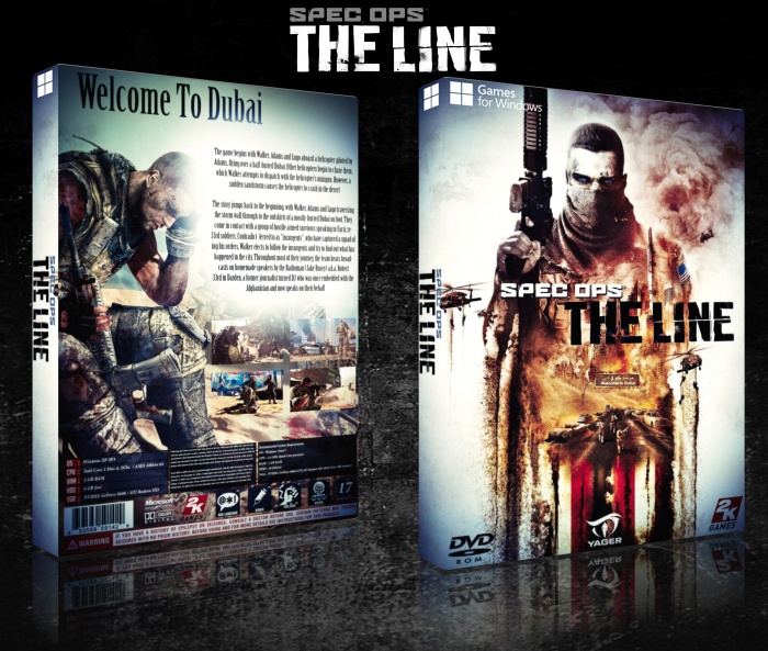 Spec Ops: The Line box art cover