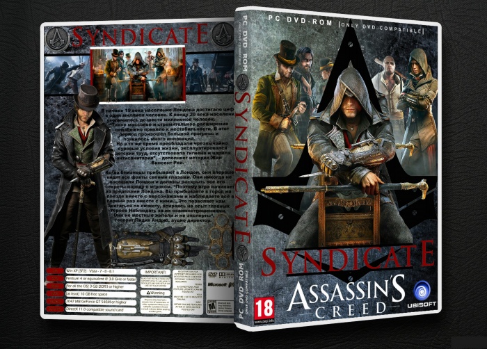 Assassin S Creed Syndicate Pc Box Art Cover By Max Payne