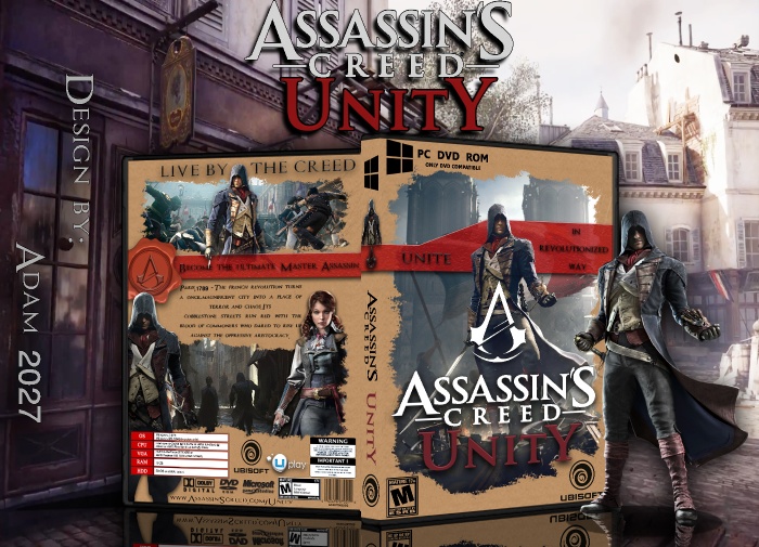 Assassin`s Creed Unity box art cover