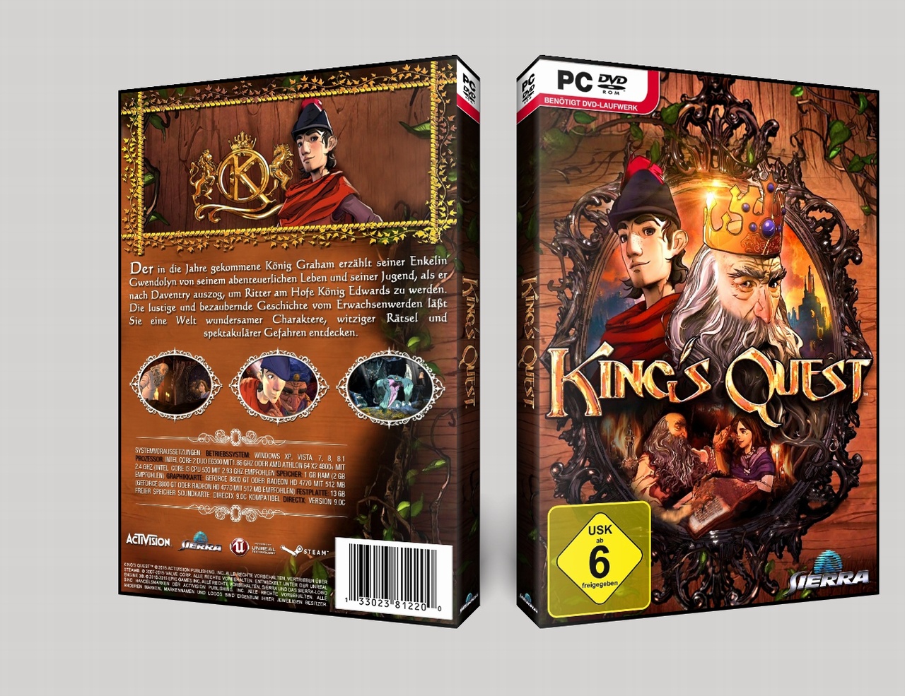 King's Quest (2015) box cover