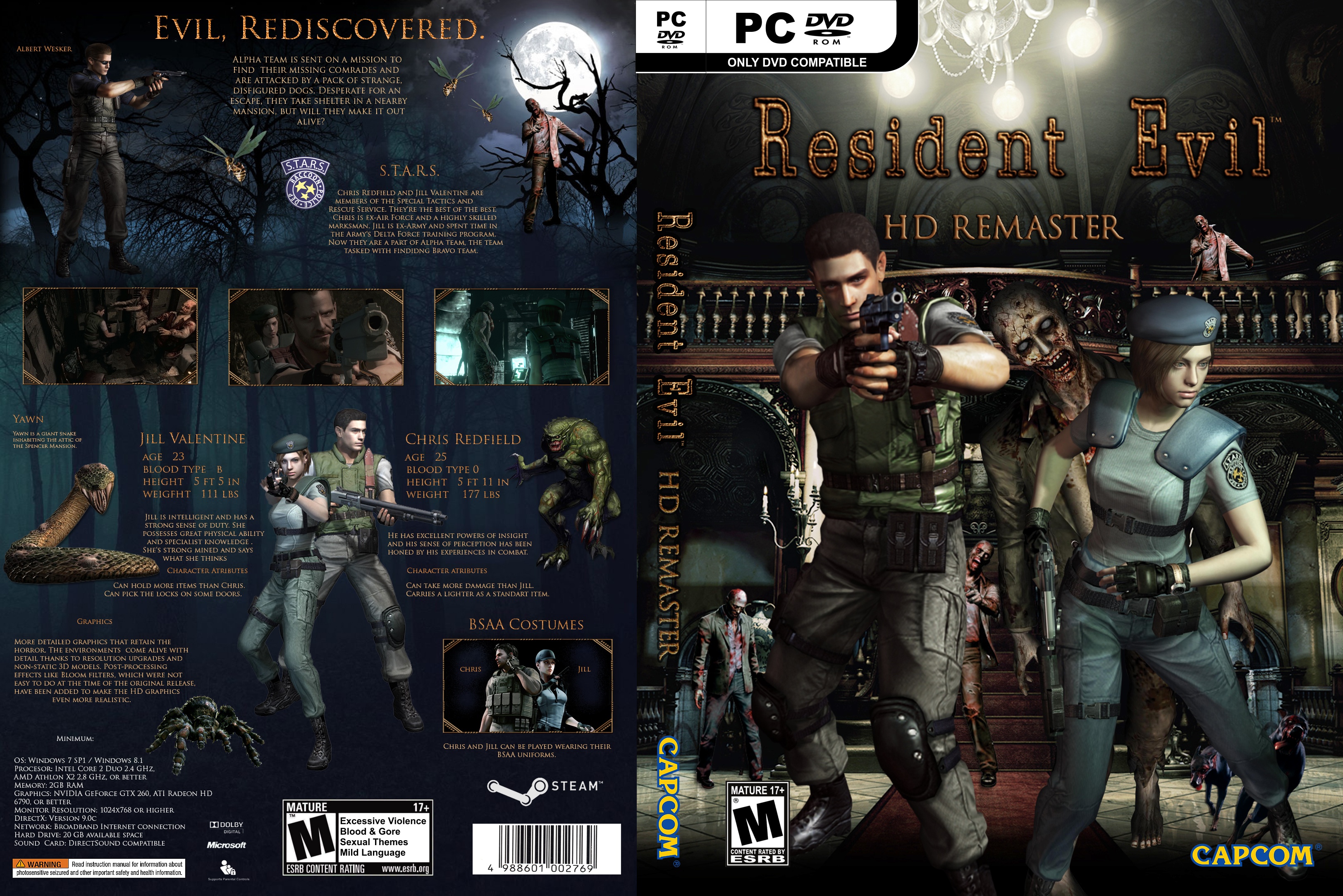 Resident evil hd remastered steam фото 42