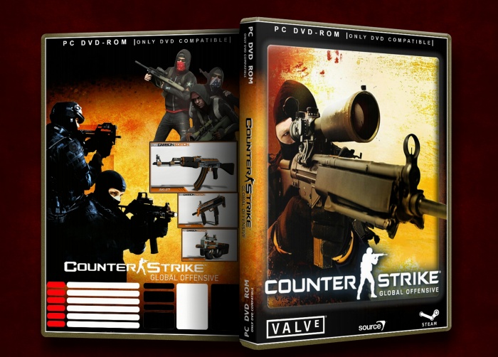 Counter-Strike Global Offensive PC Box Art Cover by Max Payne 3