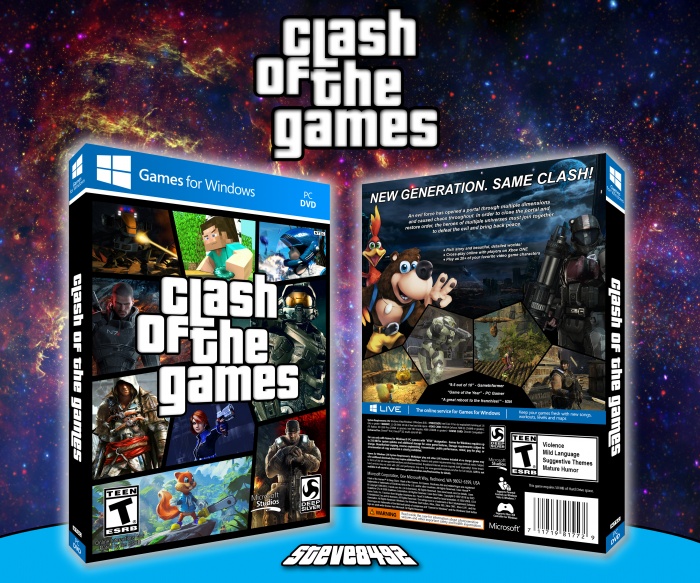 Clash Of The Games box art cover