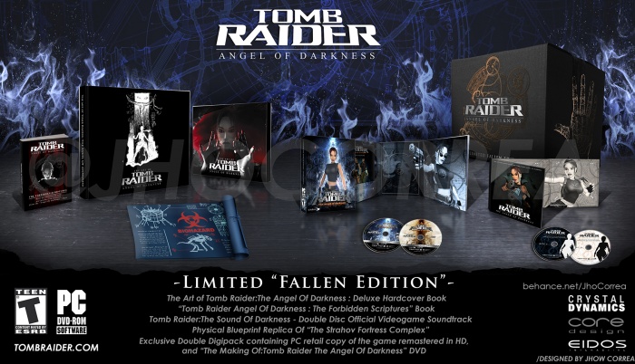 Tomb Raider - The Angel Of Darkness Deluxe box art cover