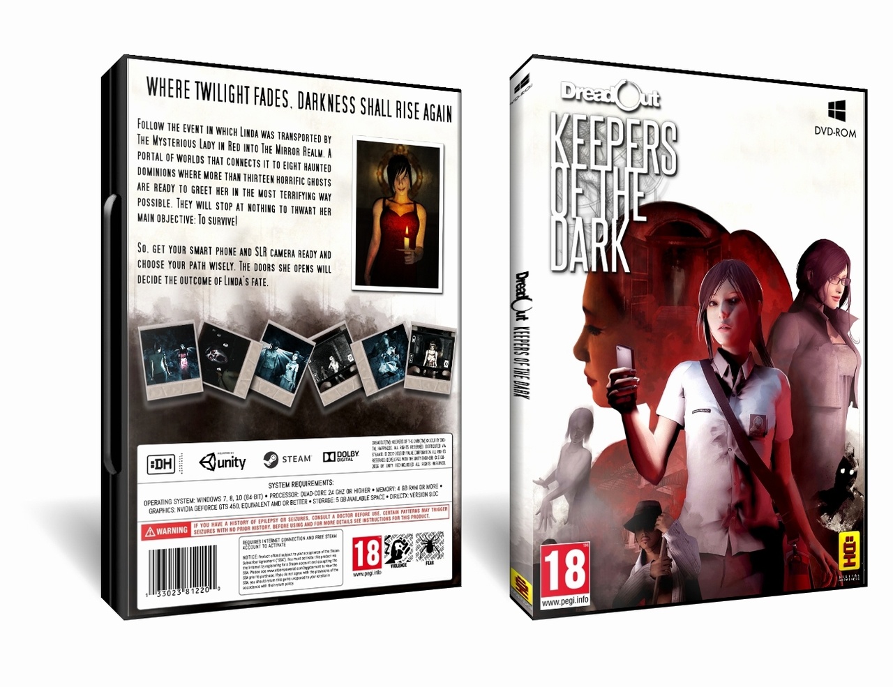 DreadOut: Keepers of the Dark box cover