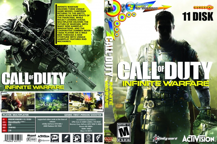 Call of Duty Infinite Warfare box art cover