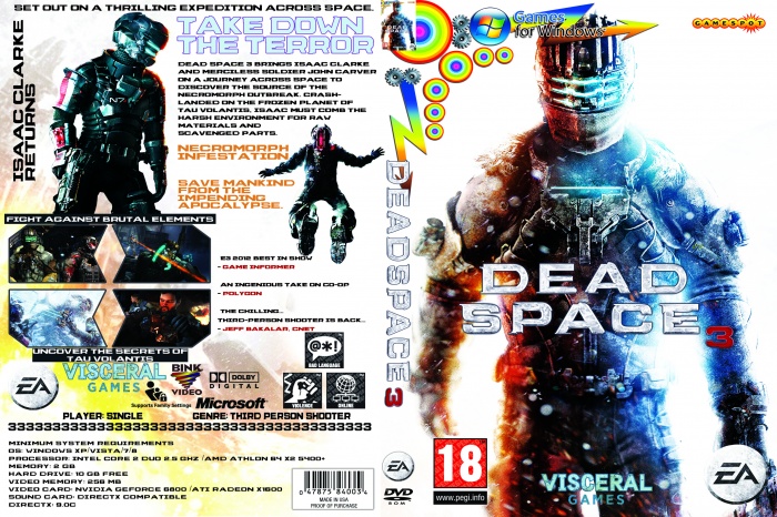 dead space 3 box art cover