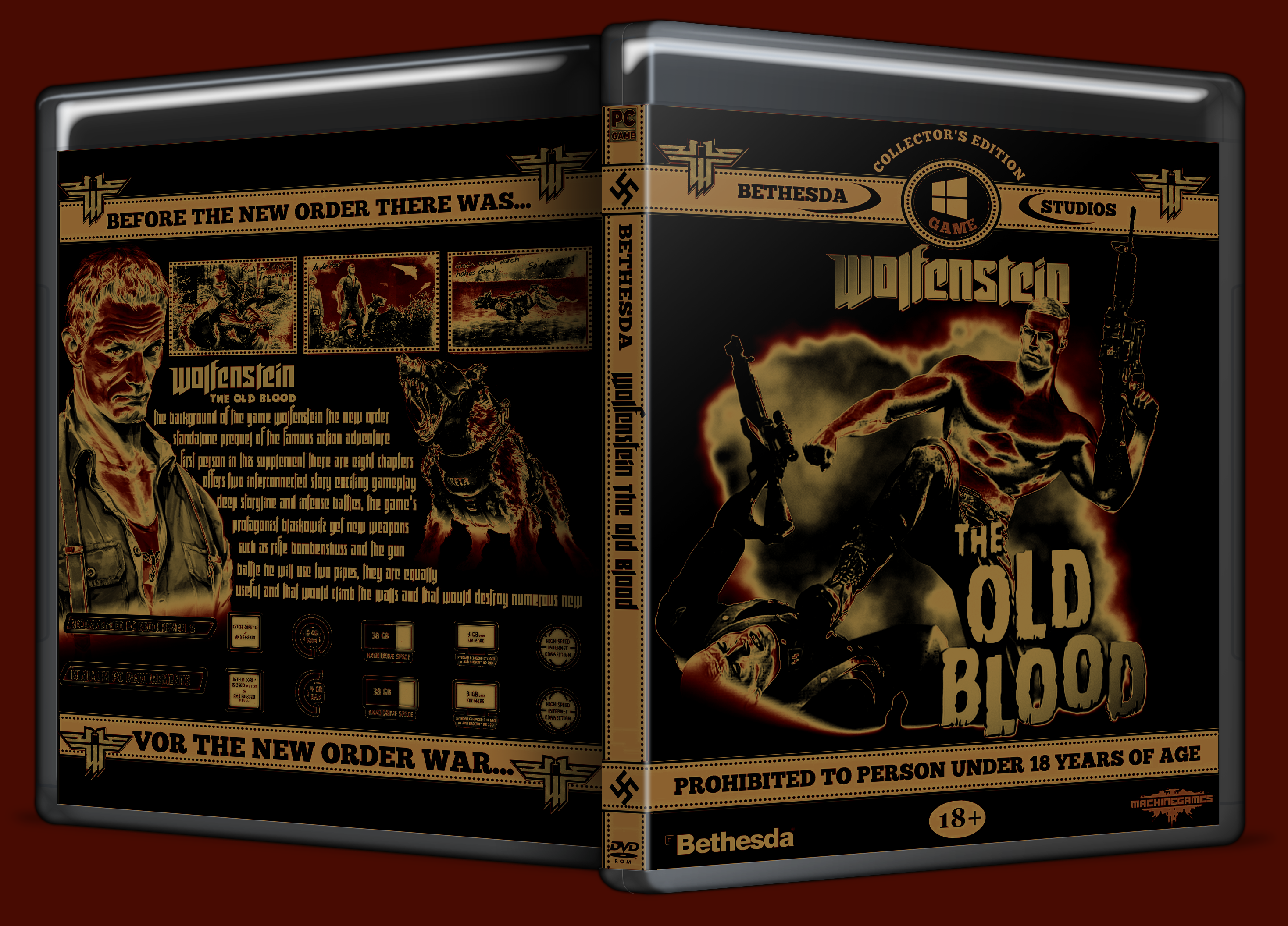 Wolfenstein The Old Blood box cover