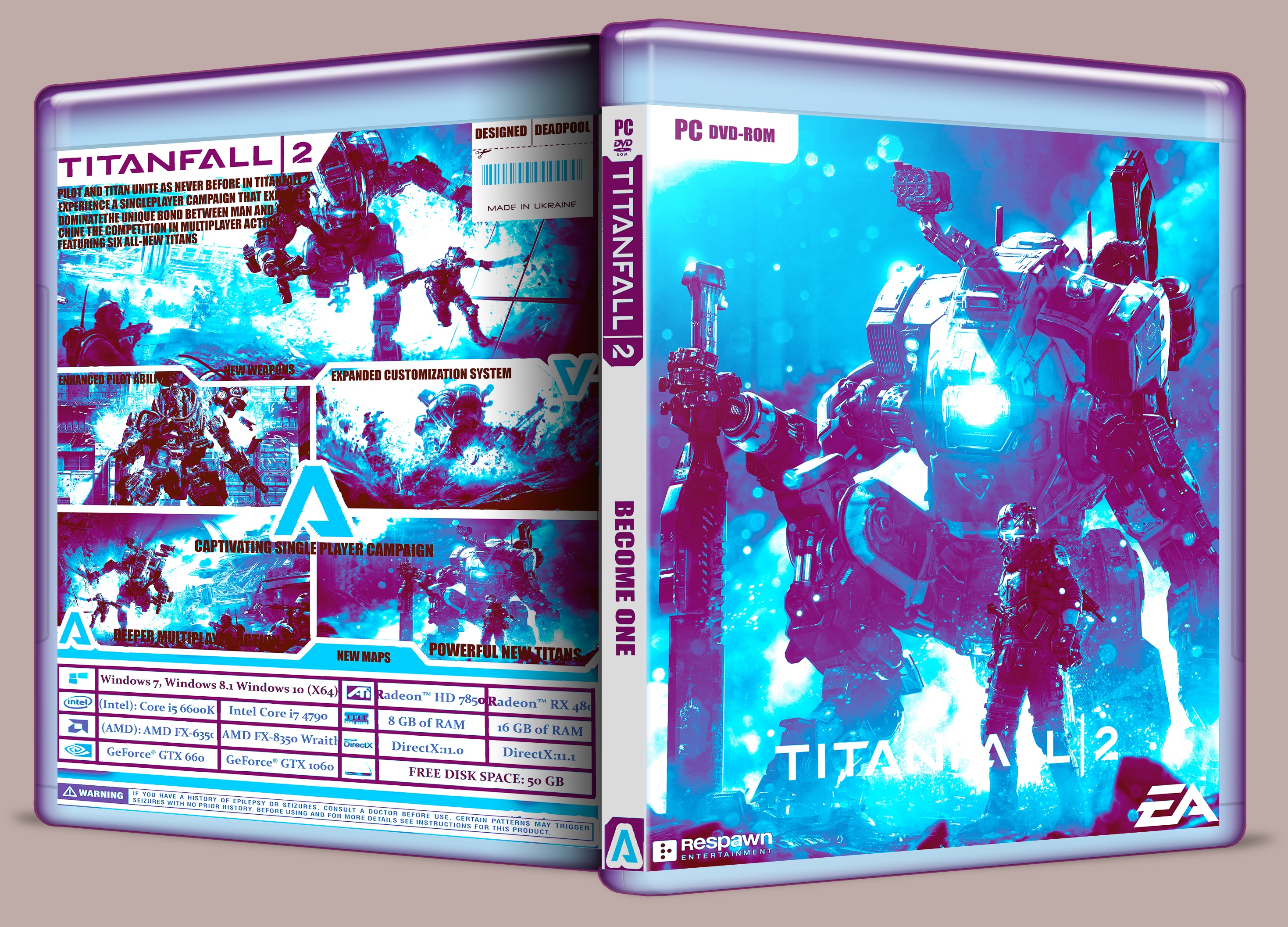 TITANFALL 2 box cover