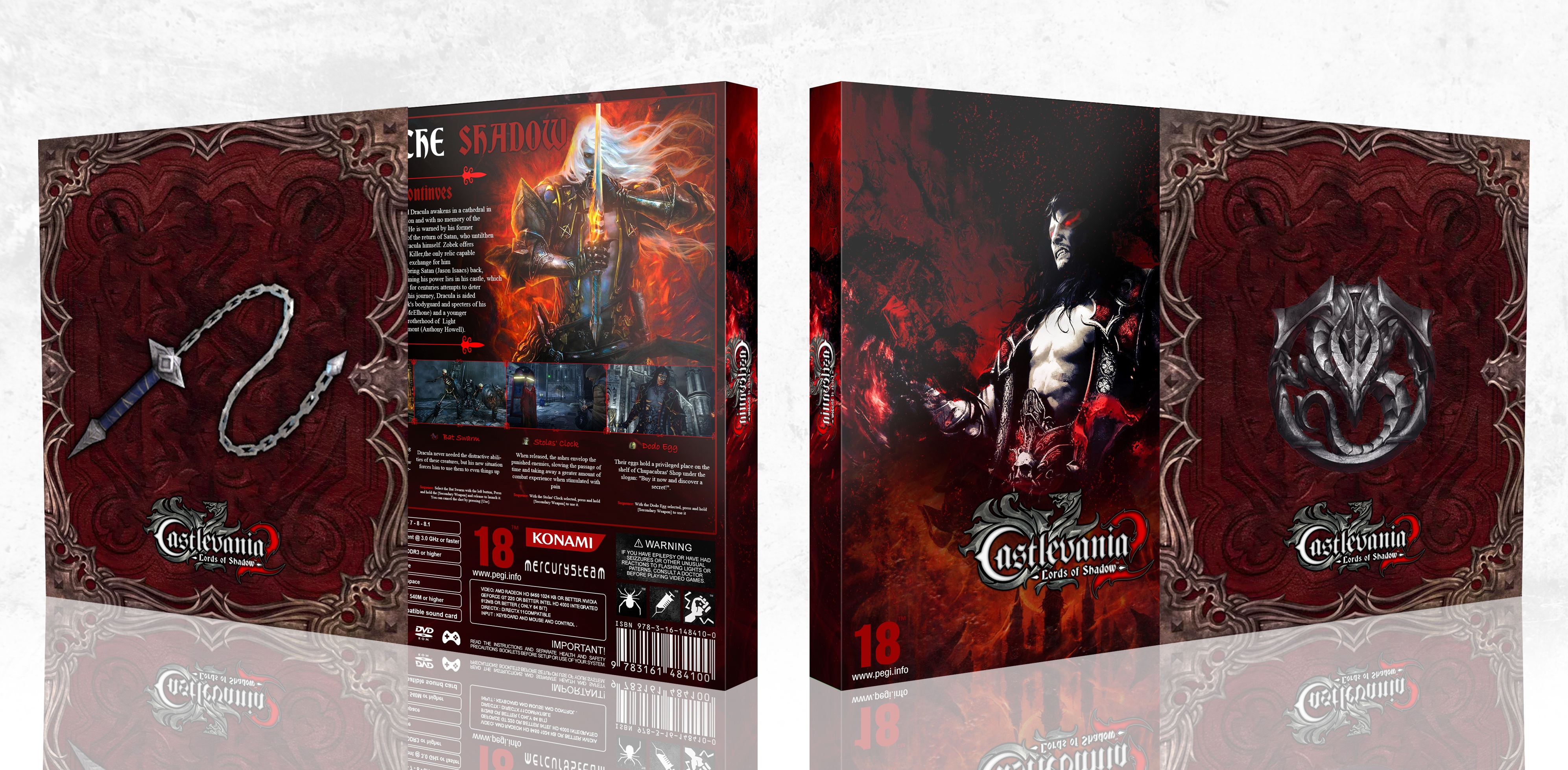 Castlevania: Lords of Shadow 2 PC Box Art Cover by amia