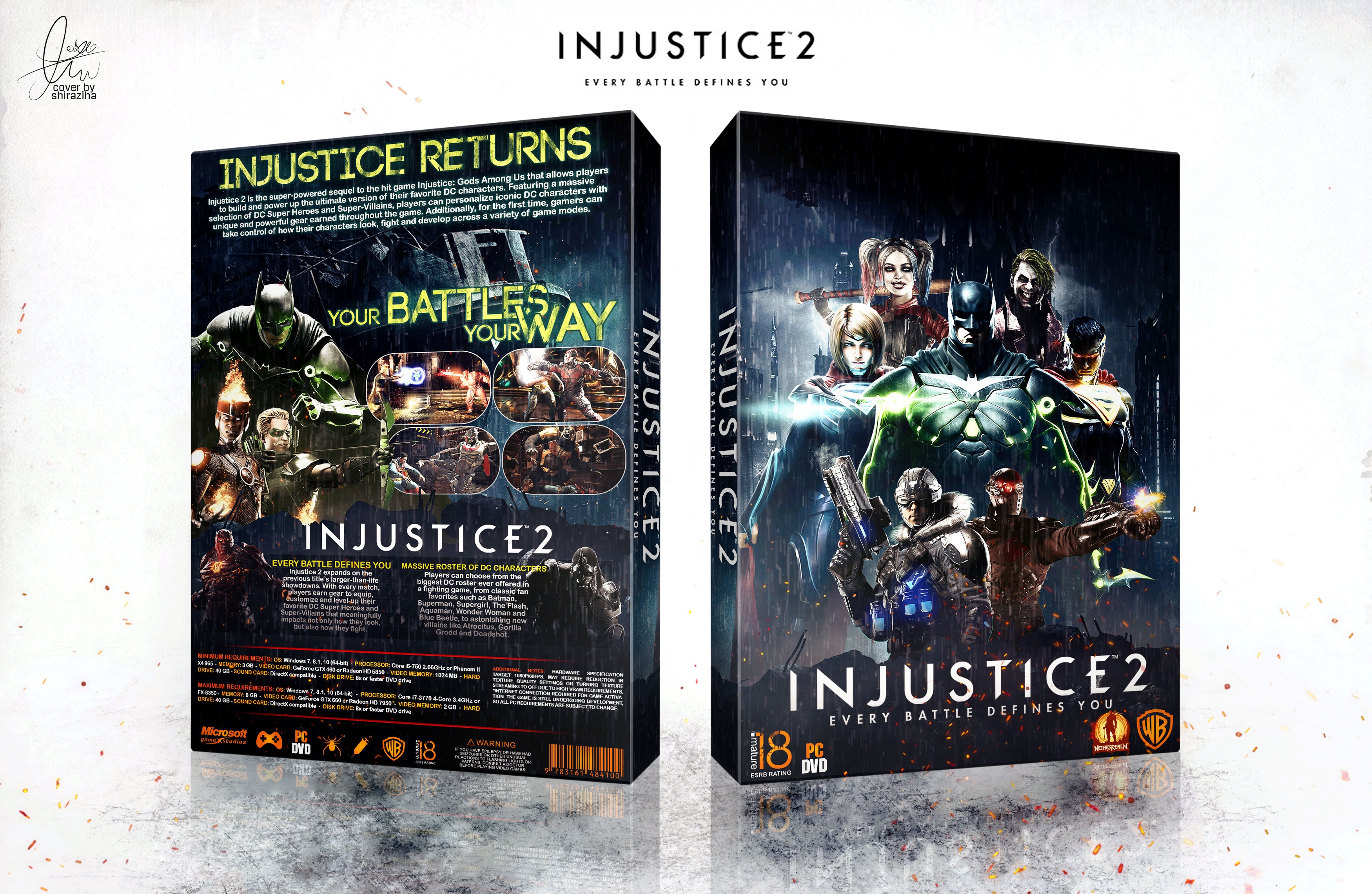 Injustice 2 box cover