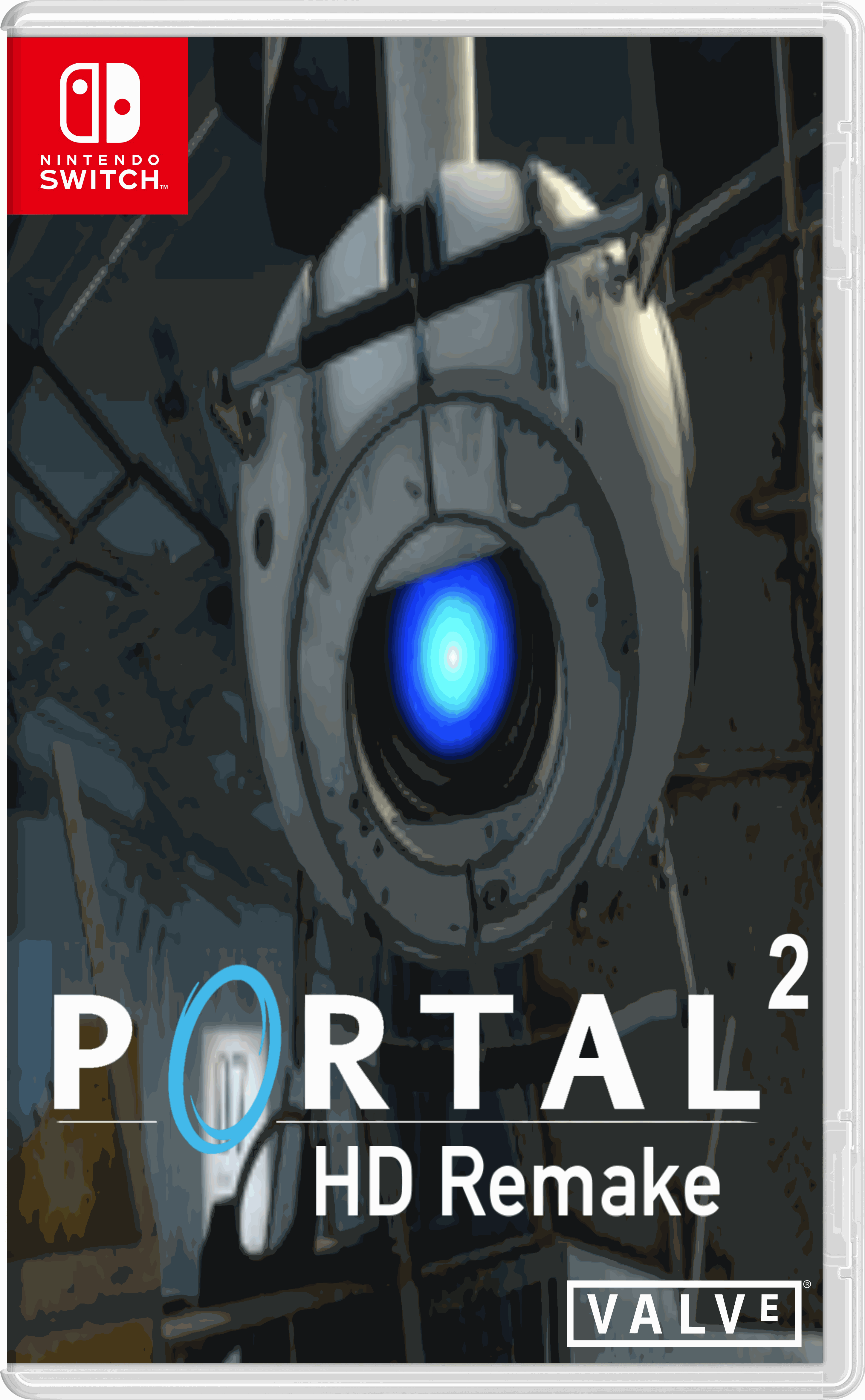 Viewing Full Size Portal 2 For Nintendo Switch Box Cover