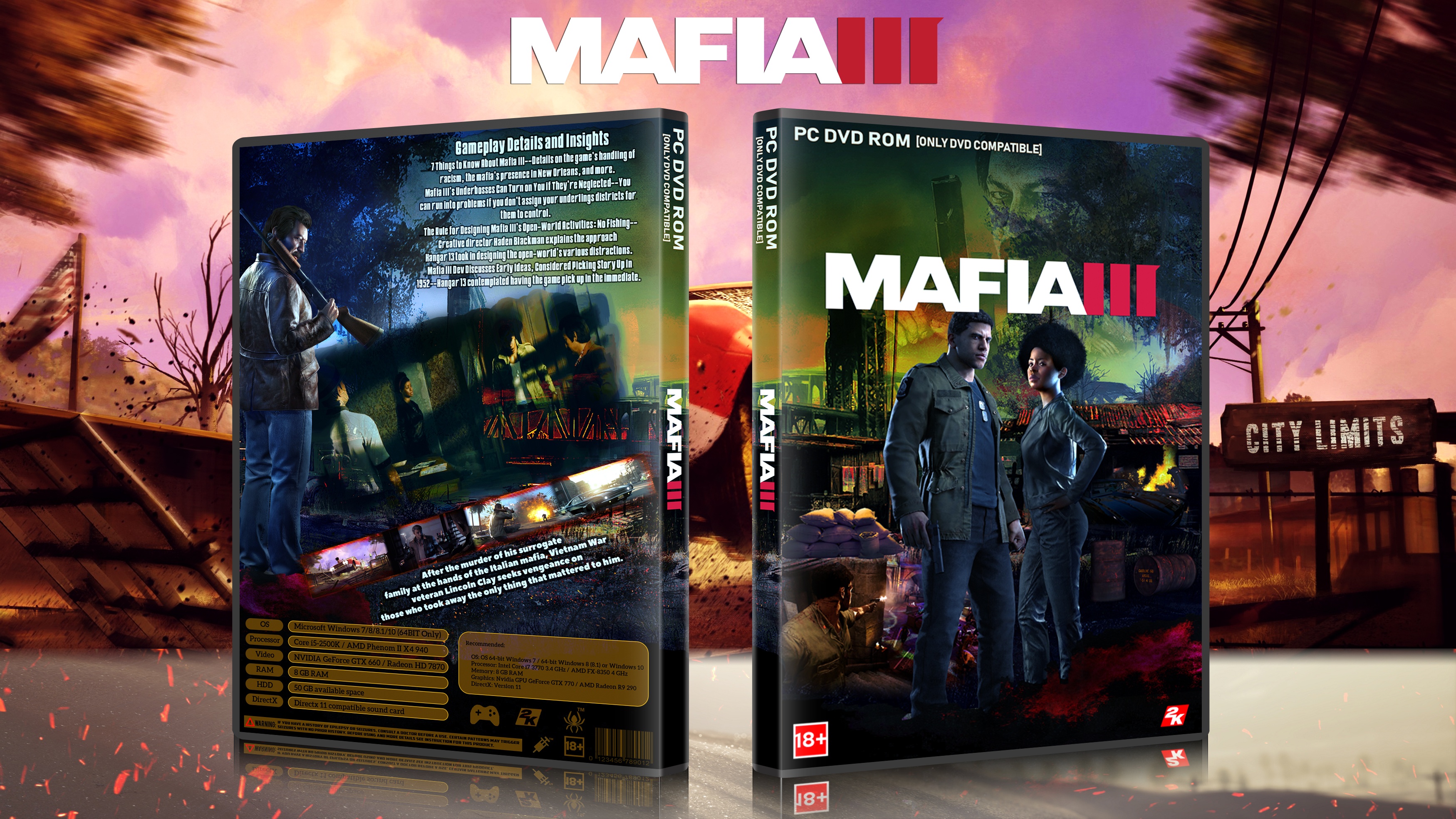 Mafia 3 обложка